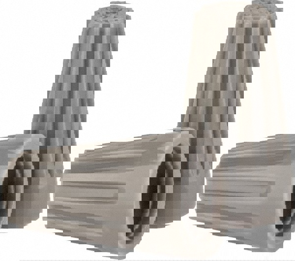 Standard Twist-On Wire Connector: Gray, Flame-Retardant, 2 AWG